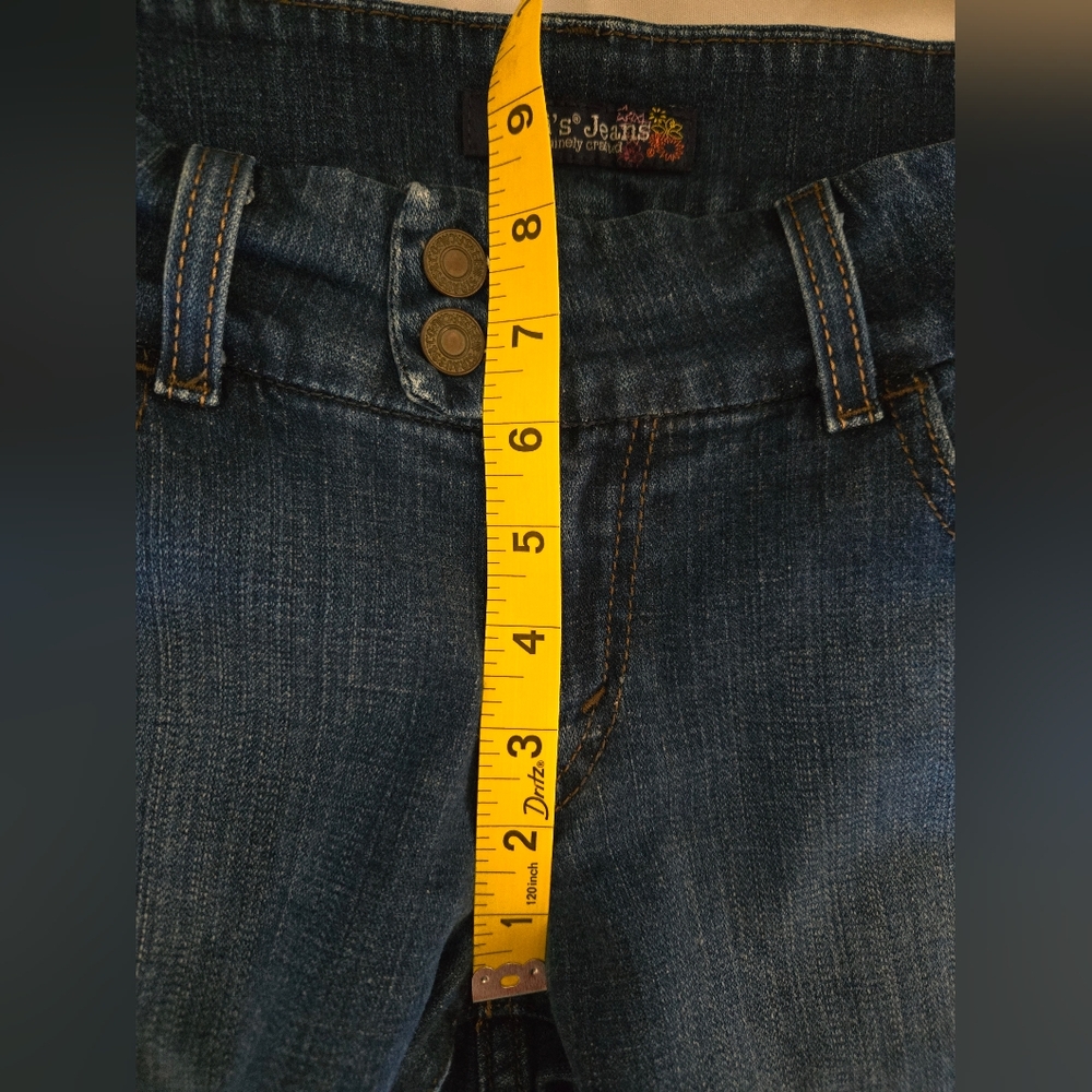 Vintage Levis Bermuda Shorts Jr's Sz 11 10" Inseam Low Rise - Picture 6 of 8